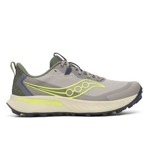 SAUCONY PEREGRINE 15 Gris/Jaune pour HOMME - Réf: S20990-152