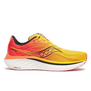 SAUCONY RIDE 18 Orange Rouge pour HOMME