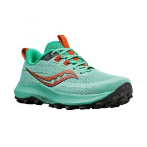 Saucony Peregrine 13 Turquoise et Orange pour Femme