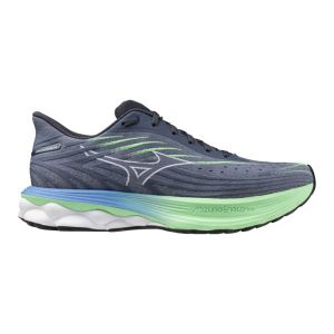 MIZUNO WAVE SKYRISE 6 Grise, Verte et Bleue pour Homme et Femme - Réf: J1GC250901
