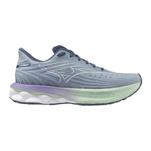 MIZUNO WAVE SKYRISE 6 grise et verte pour Femme - Réf: J1GD250921