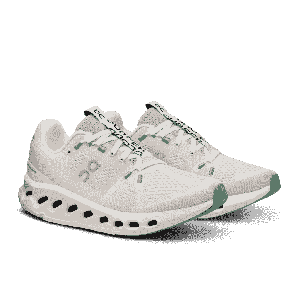 ON RUNNING CLOUDSURFER Blanc/Vert pour FEMME