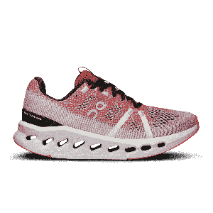 ON RUNNING CLOUDSURFER Rose/Blanc pour FEMME