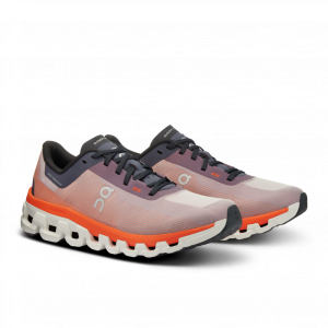 ON RUNNING CLOUDFLOW Orange/Blanc Pour HOMME