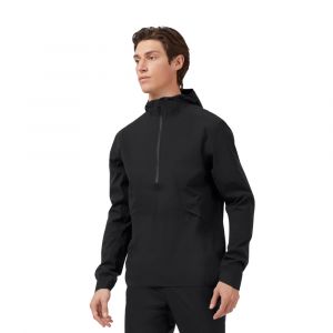 Textile running On Homme | Veste 1/2 zip On Waterproof Anorak Black pour homme |124.00326