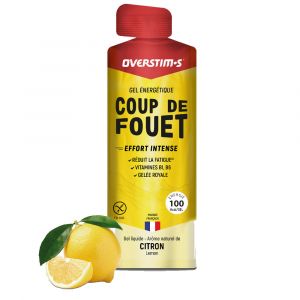 Gel énergétique à énergie instantanée OVERSTIM.S COUP DE FOUET saveur Citron