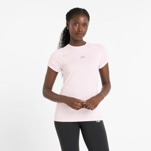 NEW BALANCE Tee-shirt Rose pour Femme - Réf: WT51223RSG