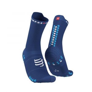 Compressport Pro Racing Socks V4.0 Run High Bleue