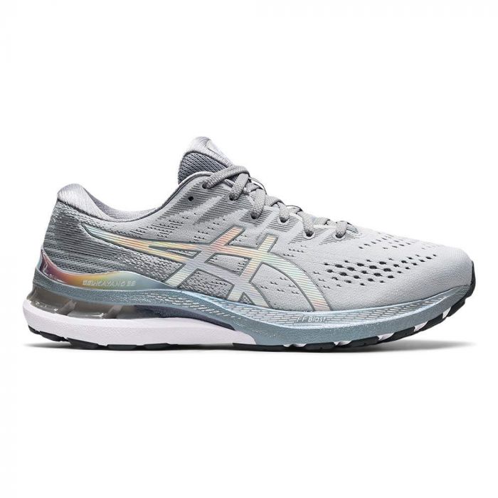 Chaussures running Asics Homme Asics Gel Kayano 28 PLATINUM M Piedmont Grey White pour homme 1011B291 020