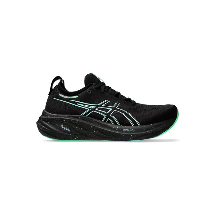 Asics noir vert bleu online