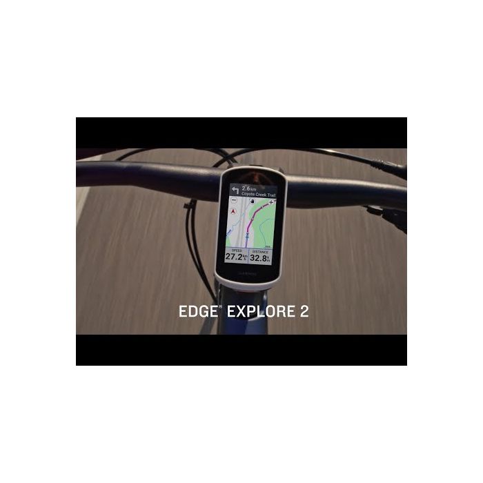 Garmin Pack Edge Explore 2 GPS Compteur Vélo et Support Alimenté