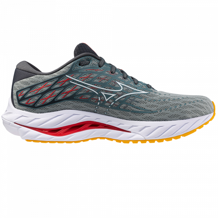 MIZUNO WAVE INSPIRE 20 Grise jaune pour homme